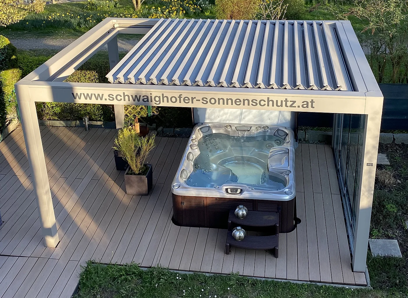 Lamellendach – Ansicht 1